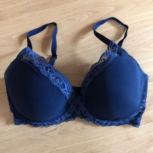 Natori Intimates & Sleepwear - Natori Feathers contour bra navy blue Natori Intimates & Sleepwear - Natori Feathers contour bra navy blue